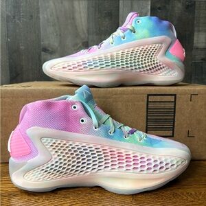 Adidas SM A.E. 1 3SSB PE "Cotton Candy" Multicolor Promo Shoes Mens Sz